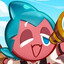 Sorbet Shark Cookie
