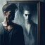 The man in the mirror