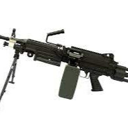 m249 light machine gun