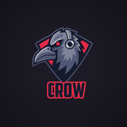 Crow swimmer