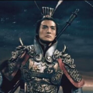 头戴三发束发金冠体挂西川红棉百花袍-吕小布