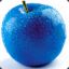 Fresh Blue Apple