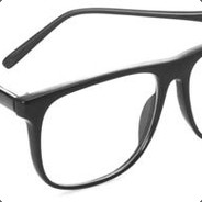 锐利的黑框眼镜