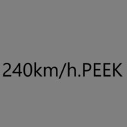 240km/h.PEEK