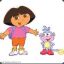 Dora et babouche