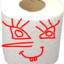 toilet paper X