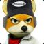 Fox with a cap