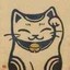 胸前夹根烟