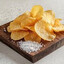 Salted potato chips