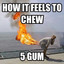 howitfeelstochewfivegum