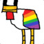 Doran the rainbow chicken :3 ♋♋♋