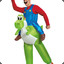 Mario der getragene des Yoshis