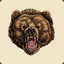 [DE21A3]Siberian Brown Bear