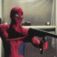 Spider-Man but with a gun