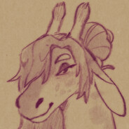 giraffe woman w/ fat nuts