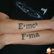 E=mc2 + F=ma