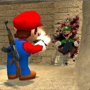 一只会潜水的马里奥