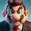 Mario angry