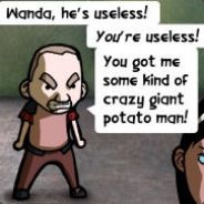 Crazy Giant Potato Man