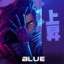 blue