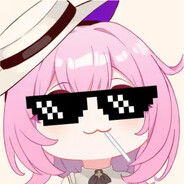 一只粉色知更鸟