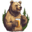Bear with Beer