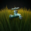 Green Faucet Long Grass