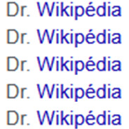 Dr Wikipedia