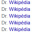 Dr Wikipedia