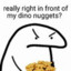 kendo the dino nuggets  lover