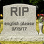 RIP | english please
