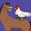 ChickenOnAHorse