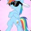 lNyan manl Rainbow Dash