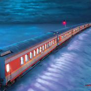 The wind blowing far away