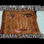 Grilled cheese obama sandwich