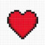 pixel heart