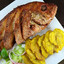 Mojarra Frita con Patacon