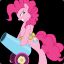 PinkiePie with HUGE party cannon