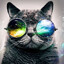 the green classes cat
