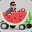 watermelon car