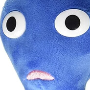 a blue pikmin