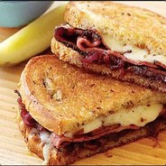 Pastrami W/ Melted Swiss on Rye