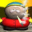Eric Cartman but with a joint