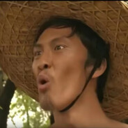 黄胶鞋七分裤职业法师