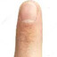 Left middle finger