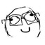 nerd with glasses