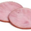 Two slices of Canadian Bacon