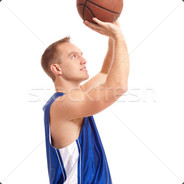 Stock image basketball man