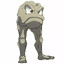 A Geodude... but with legs