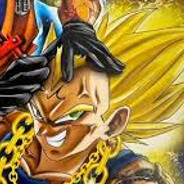 Vegeta getting tatted by Goku